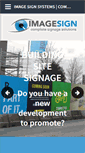 Mobile Screenshot of imagesignsystems.co.uk